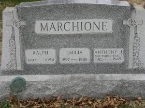 Marchione gravestone